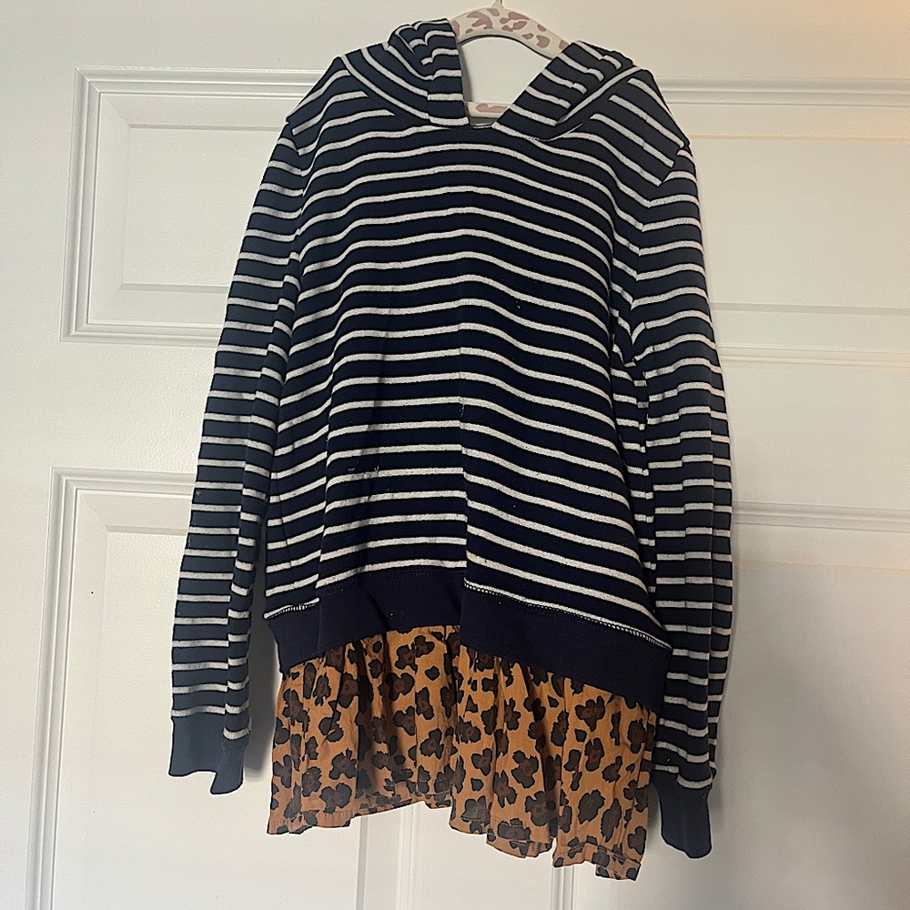 Girls tucker and Tate peplum sweatshirt